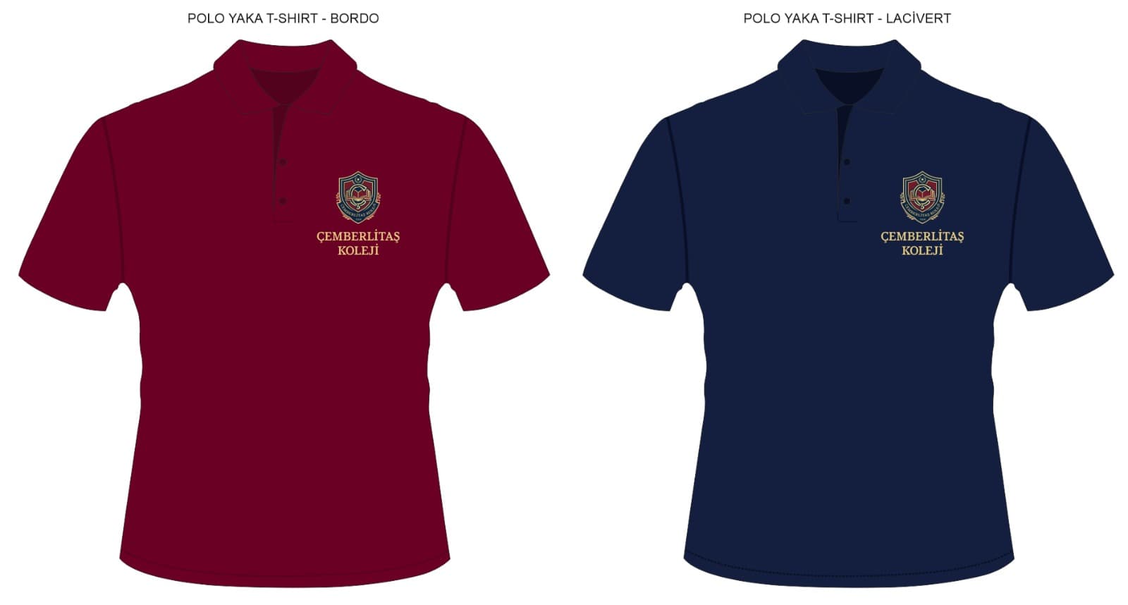 Çemberlitaş Koleji Polo Yaka T-Shirt